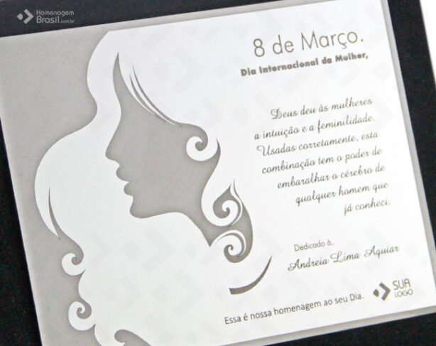 Placa de Homenagem - Homenagem Brasil