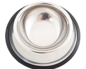 Tigela Em Inox Para Cachorro E Gatos - 16OZ