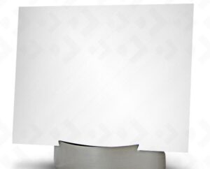 Placa Com Base Expositora – Vc Quem Faz